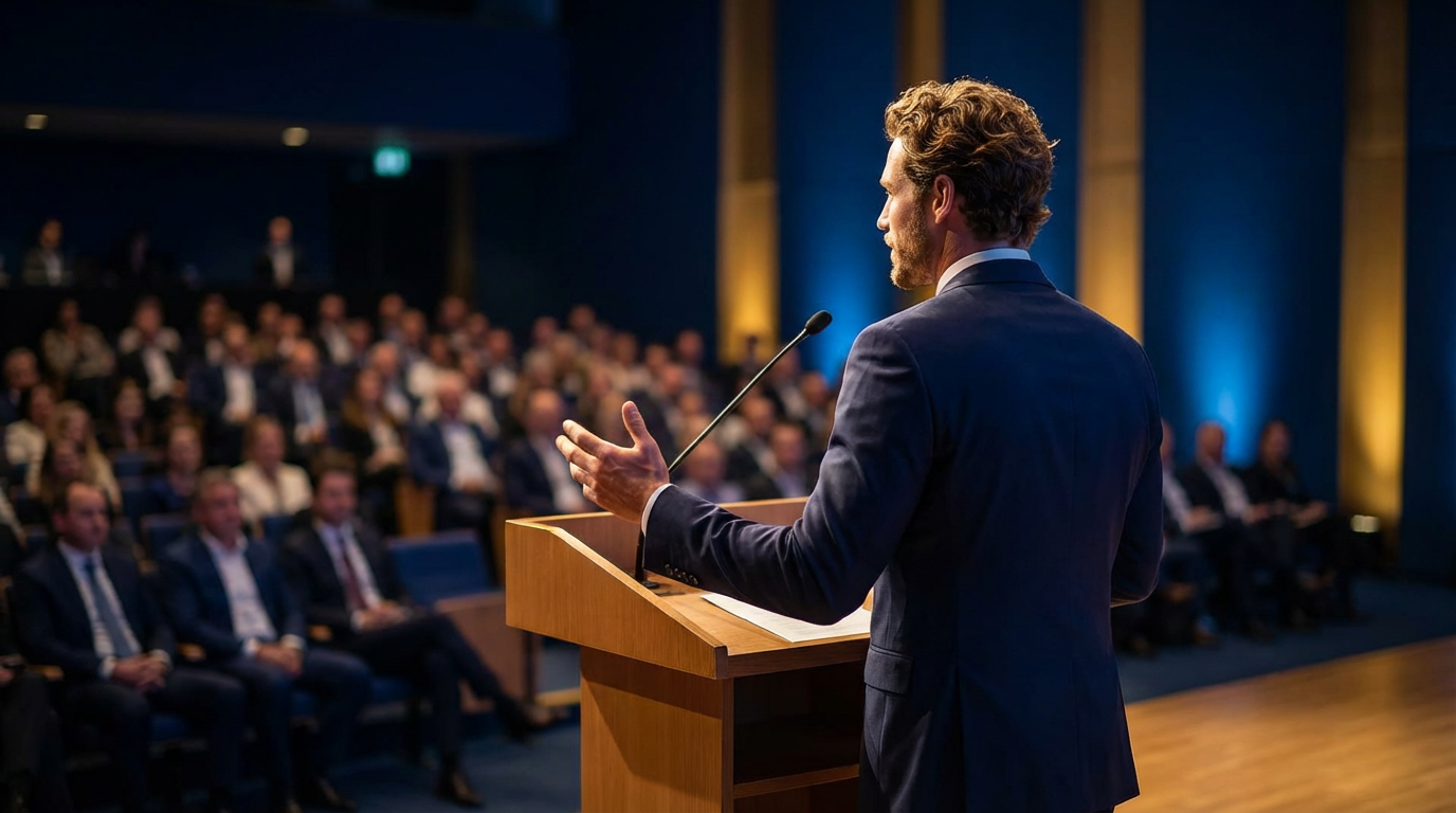 Daniel Rein na konferenci